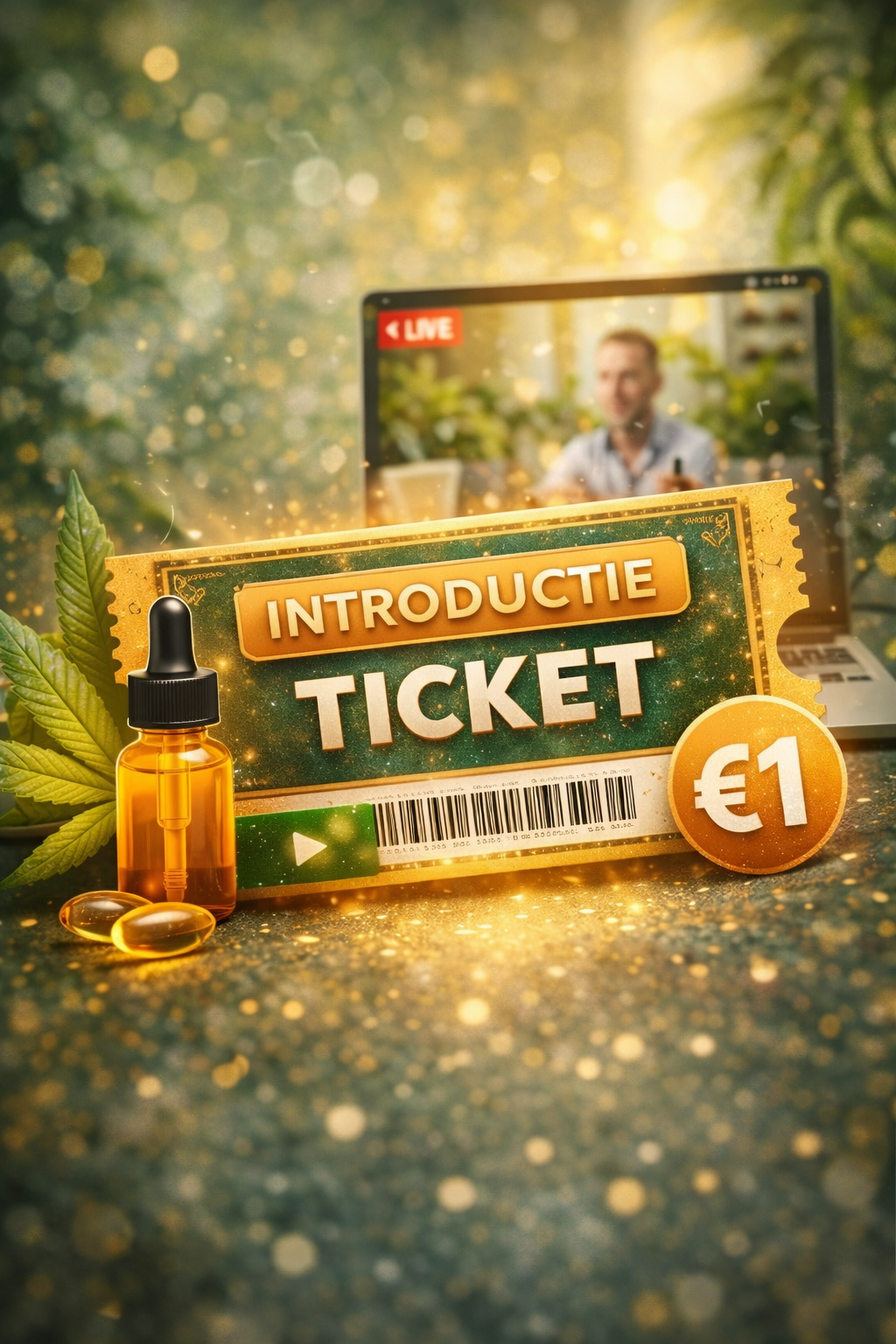 Afbeelding Introductie Ticket 1,- euro
